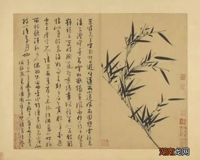 吴镇精通诗词书画墨竹成关键意象其实对它倾注了情感