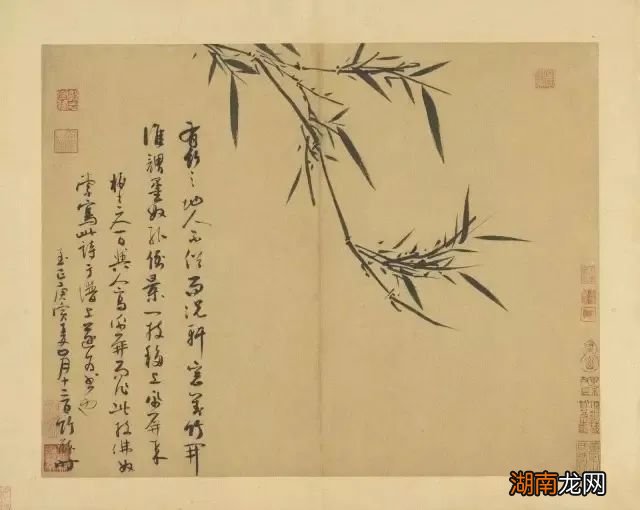 吴镇精通诗词书画墨竹成关键意象其实对它倾注了情感