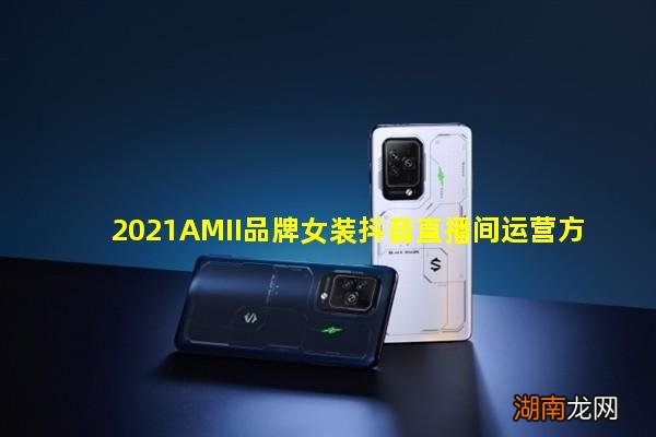 2021AMII品牌女装抖音直播间运营方案