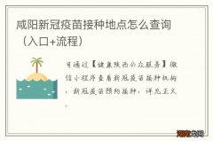 入口+流程 咸阳新冠疫苗接种地点怎么查询