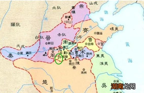 许国:春秋爵位最低的诸侯国,军事能力如何?