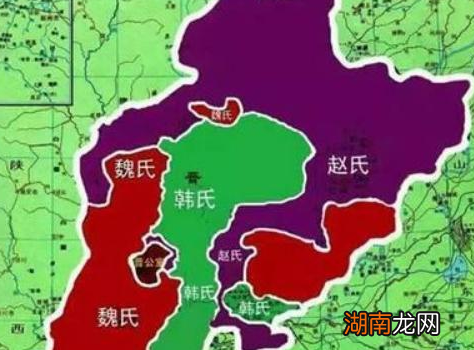 战国七雄中韩国是最弱的一个 韩国的地盘有多大