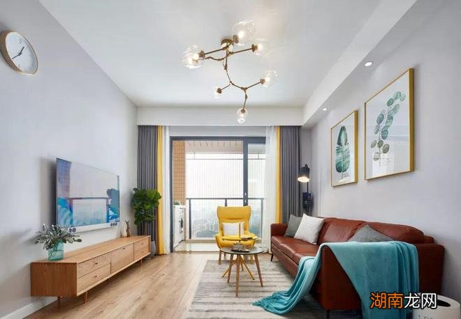 小尼宅配｜88㎡清新北欧风，我们一见倾心！