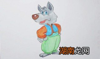 狼怎么画 大灰狼简笔画教程