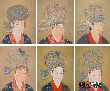 盘点中国古代各个朝代的婚服,有红色也有绿色