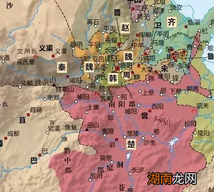 楚国前后有七个都城 楚国为什么喜欢迁都