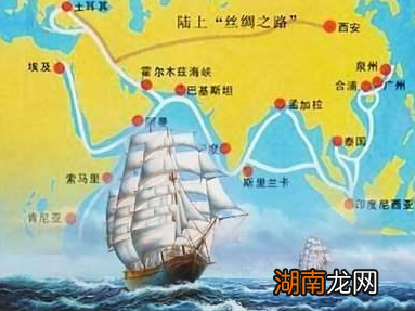 中国古代的海上丝绸之路是如何发展的?不同朝代都去过哪些不同的地方?