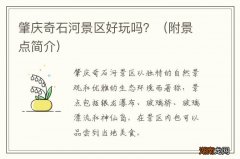 附景点简介 肇庆奇石河景区好玩吗？