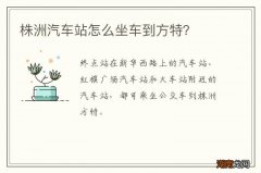 株洲汽车站怎么坐车到方特？