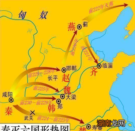 秦国灭韩国的时候其他国家为什么不出手救援 其实道理很简单