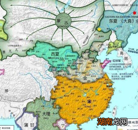 蒙古进攻金国的时候 金国为何不返回自己的龙兴之地