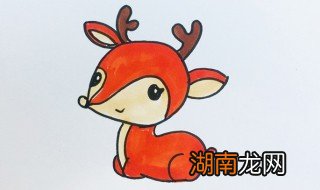 小鹿怎么画 小鹿简笔画教程