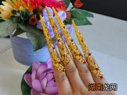 清朝后宫妃子为什么要佩戴指甲套 这个东西有什么作用