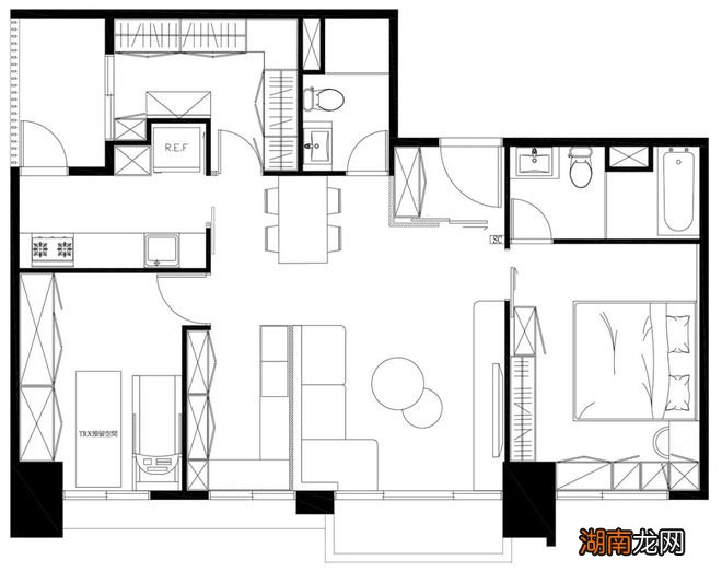 82.5㎡清爽北欧风遇上无印宅，让自在舒适与颜值并存!