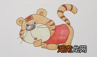怎么画老虎 老虎简笔画教程