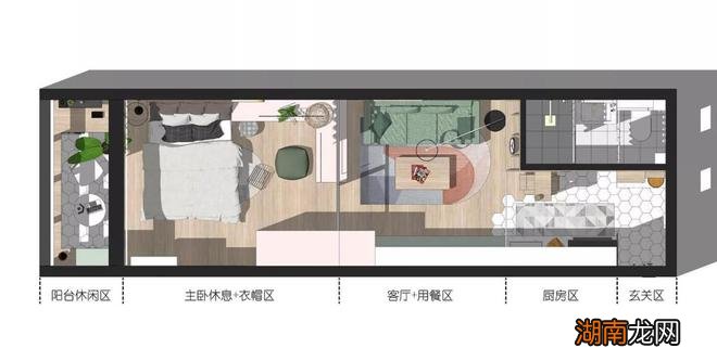 29岁小姐姐买下33㎡“老破小”独居,重装后,配色让人赏心悦目!