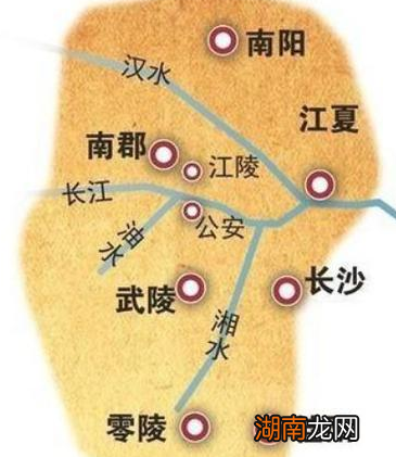 湘水划界时，刘备从荆州分出两郡给孙权？