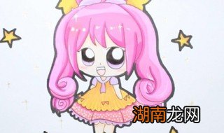 q版人物怎么画 q版女孩简笔画教程