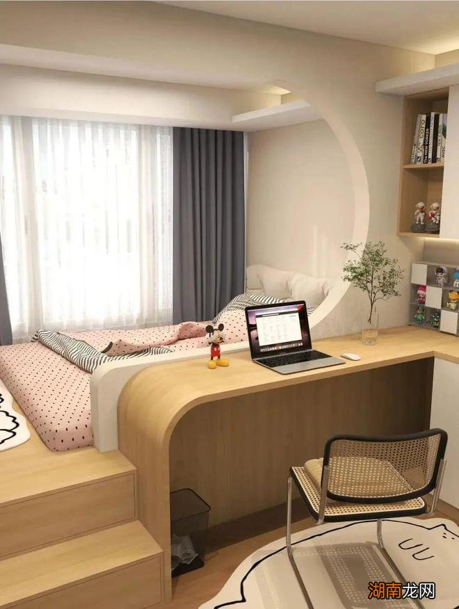 这才是儿童房该有的样子,8㎡装出16㎡的收纳,功能齐全无可挑剔