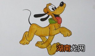 怎么画狗 小狗布鲁托简笔画教程