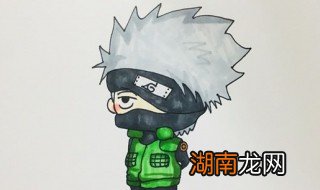 卡卡西怎么画 卡卡西简笔画教程