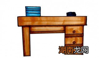 书桌怎么画 书桌简笔画教程