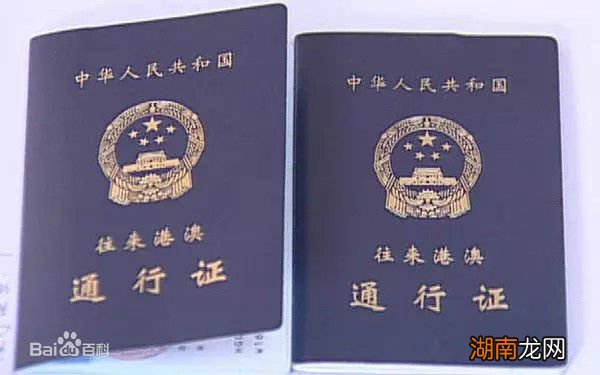 邯郸港澳通行证证件样式