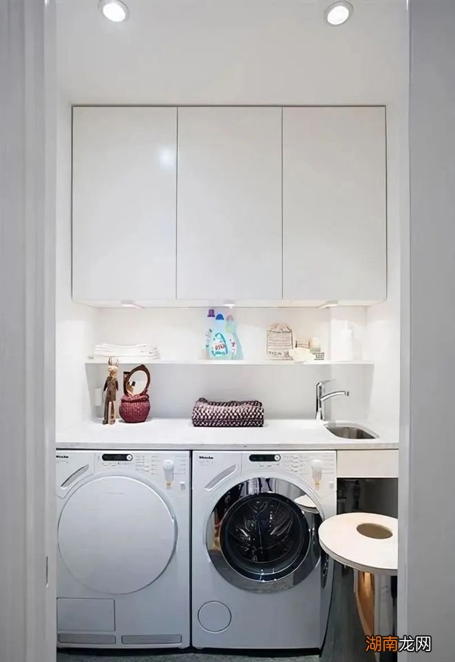 家里最好备一个家政区，平时兼顾清洗和收纳，实用性自然不用多说