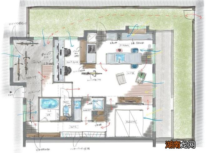 装修 灵感 | 72㎡工业风公寓,动线和布局让人拍手叫绝!