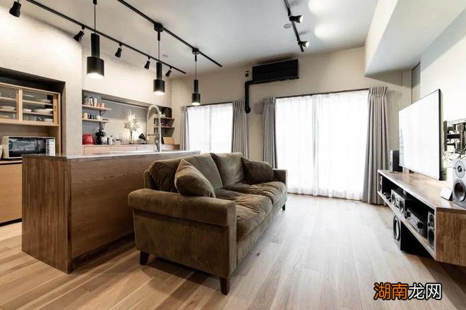 装修 灵感 | 72㎡工业风公寓,动线和布局让人拍手叫绝!