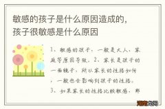 敏感的孩子是什么原因造成的，孩子很敏感是什么原因