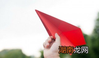 网红纸飞机怎么折 网红纸飞机折法