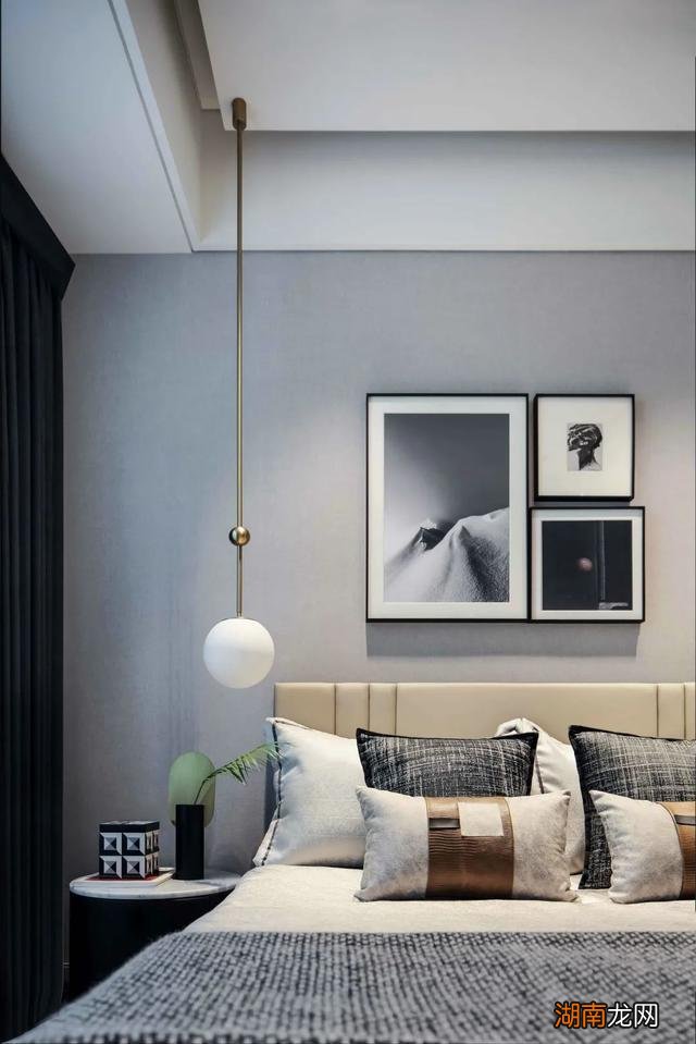 135㎡现代轻奢，稳重舒适的配色，轻奢华丽的材质，装得很高级