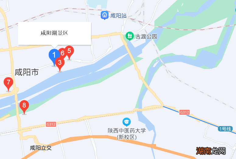 咸阳湖有喷泉吗