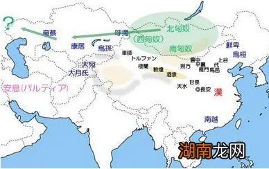 西域三十六国之月氏国是怎么灭亡的？月氏国的灭亡之谜