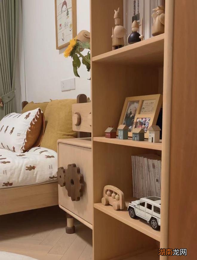 合肥宝妈花65万自装130㎡新家,可开合厨房+整屋原木,实用又治愈