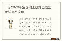 广东2024年全国硕士研究生招生考试报名流程
